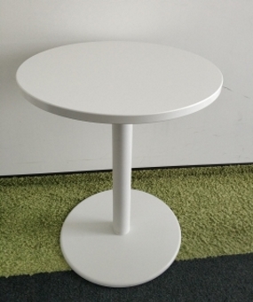 Stolik Steelcase biały śr. 60