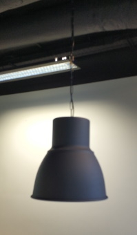 Lampa metalowa antracyt
