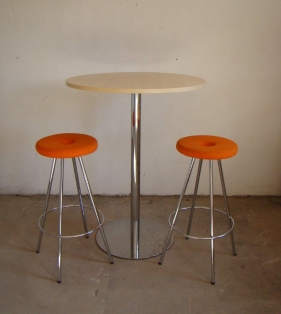 Stolik barowy wysoki śr. 80 cm