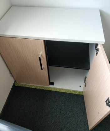 Szafa Steelcase 2OH dąb bielony w.72x80x44 - zdjęcie główneSzafa Steelcase 2OH dąb bielony w.72x80x44 - zdjęcie główne